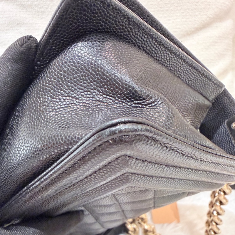Chanel/ Le Boy Mini/ 黑金-8