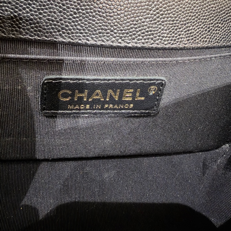 Chanel/ Le Boy Mini/ 黑金-33