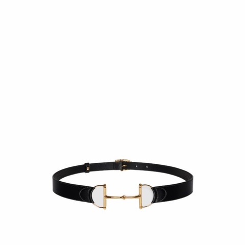 Gucci 女士 超大馬銜扣腰帶65 70 75 80 85 90碼5.1cm