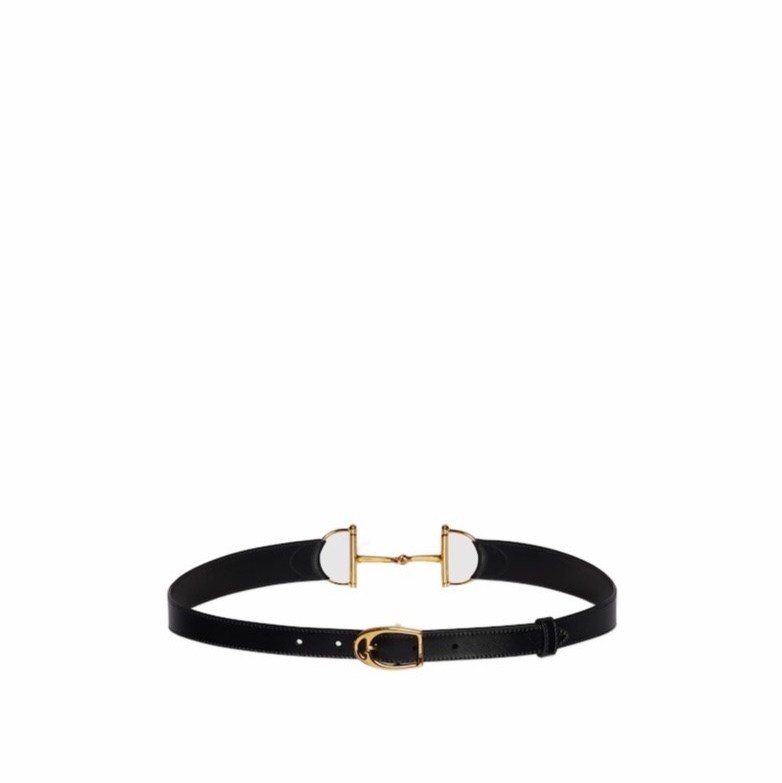 Gucci 女士 超大馬銜扣腰帶65 70 75 80 85 90碼5.1cm-5