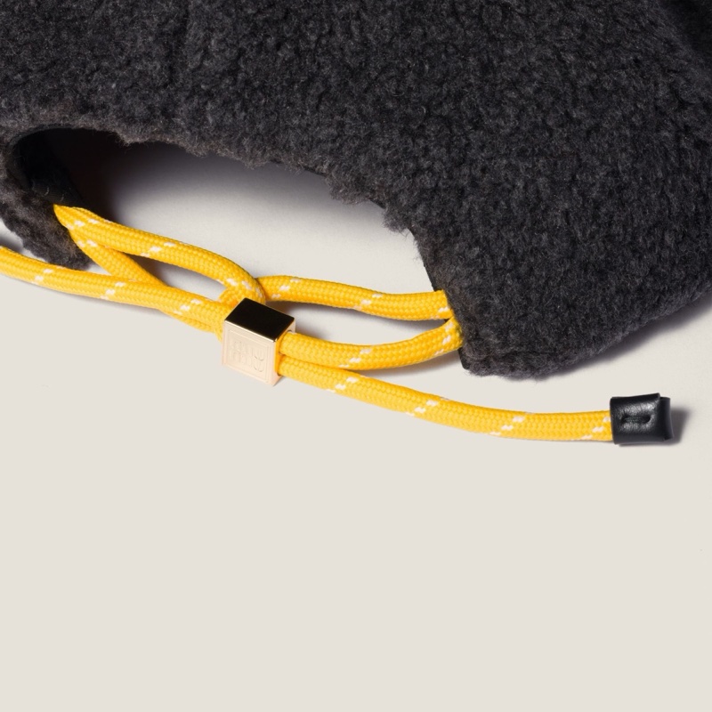 Miu Miu 女士 抓絨棒球帽S M L碼-4