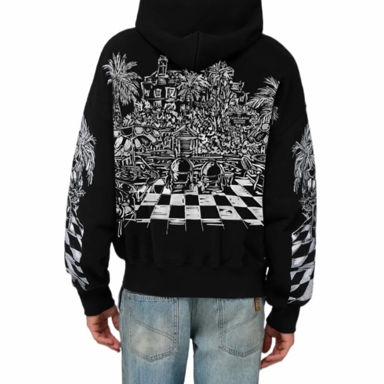 Amiri 男士 拉鍊連帽衫M L XXL碼-1