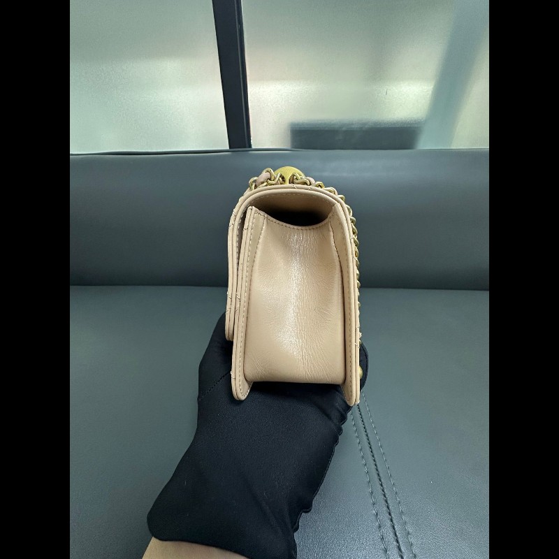 Chanel Flap 新款雙金珠-2