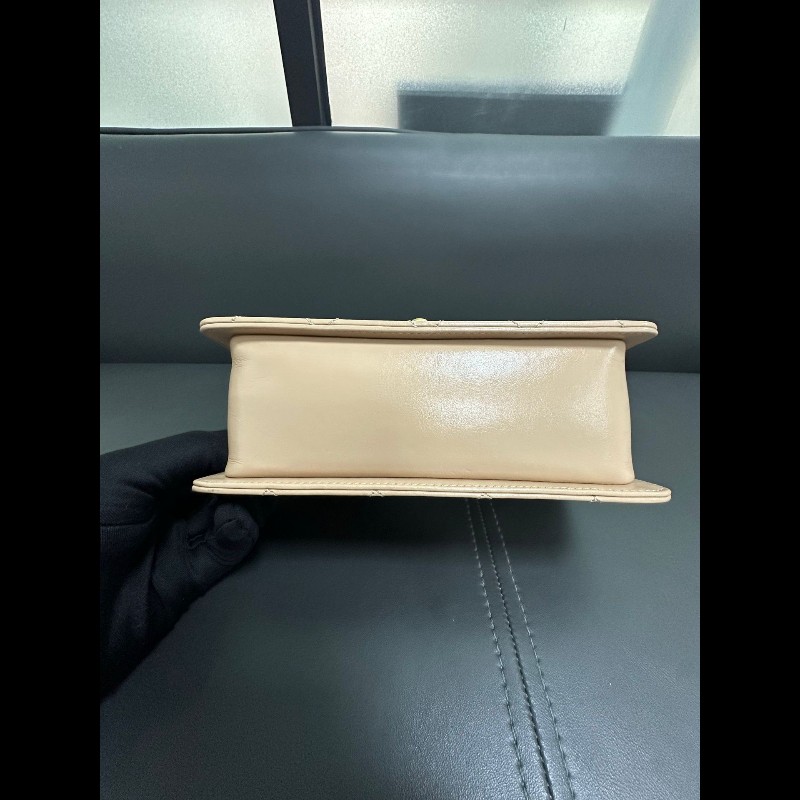 Chanel Flap 新款雙金珠-4