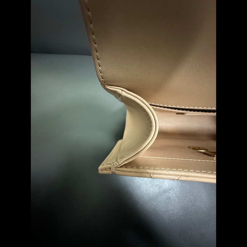 Chanel Flap 新款雙金珠-14