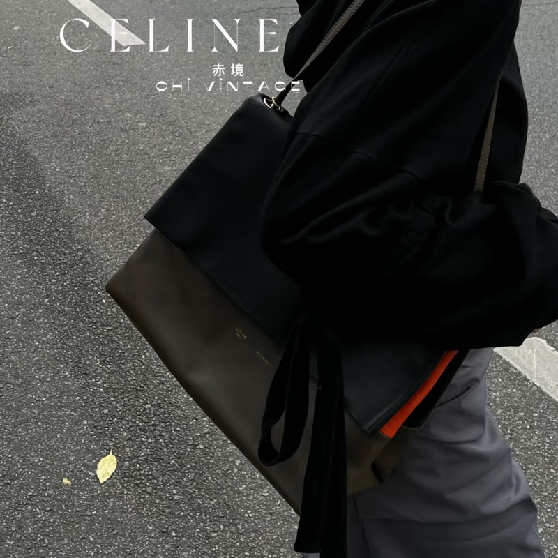 Celine ALL SOFT 子母包 肩背包 側背包 手提包 收納包 化妝包-5