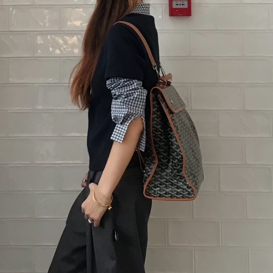 Goyard戈雅Saint Leger折叠雙肩包🚴‍♂️全網都在找的棕色包-18