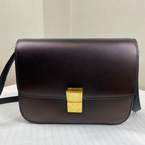 賽琳/Celine     小牛皮和小羊皮襯里 24x18x6cm(9x7x2in)