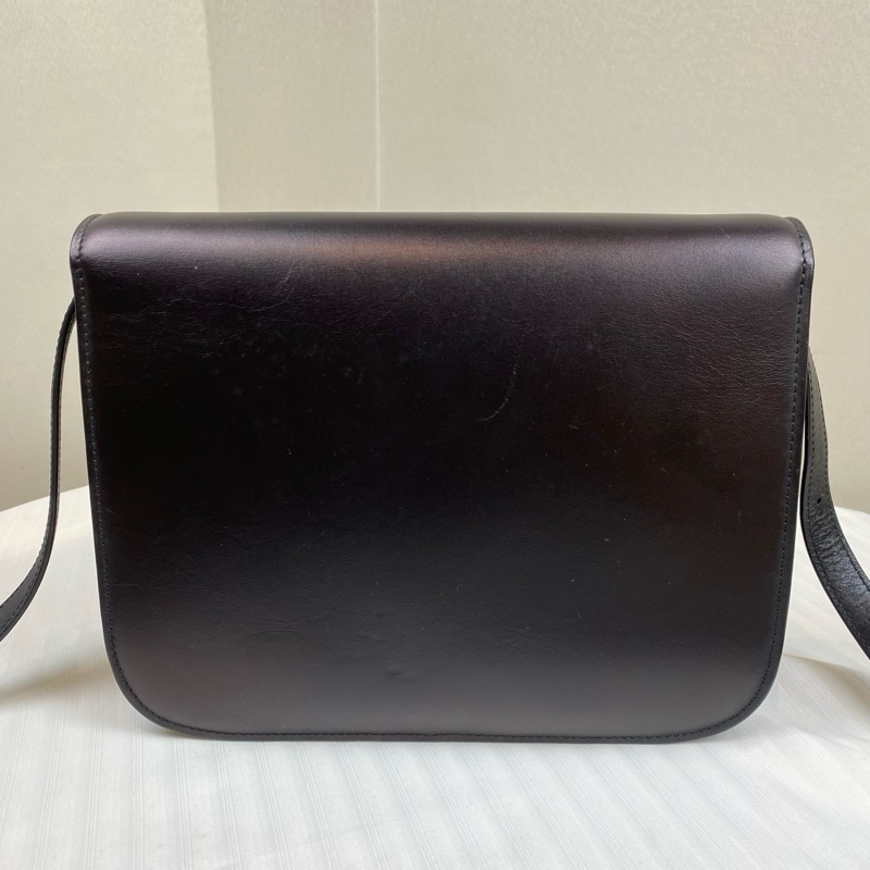 賽琳/Celine     小牛皮和小羊皮襯里 24x18x6cm(9x7x2in)-6