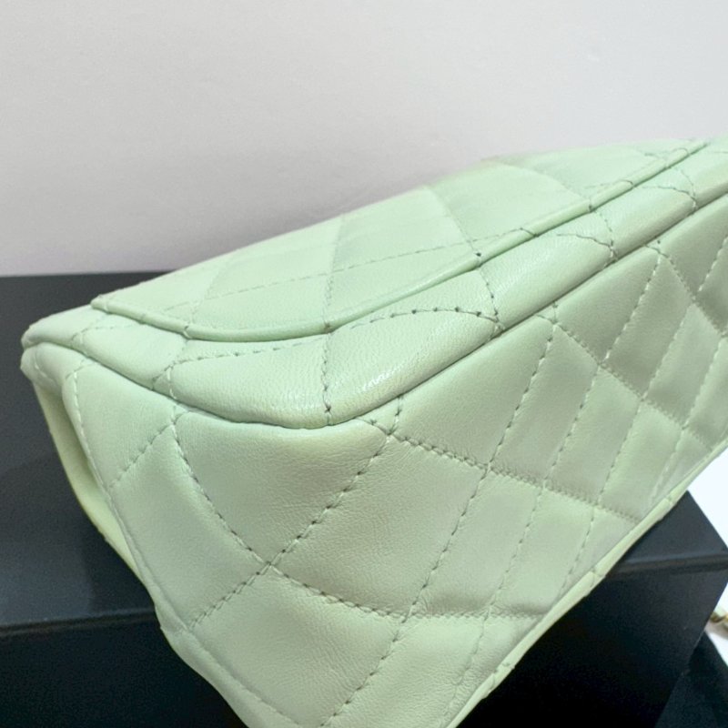 CHANEL 金球 方胖子/斜背包/側背包/肩背包/手提包 9成新-4