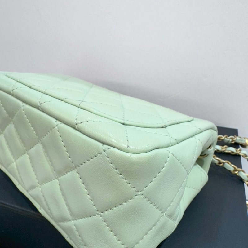 CHANEL 金球 方胖子/斜背包/側背包/肩背包/手提包 9成新-7