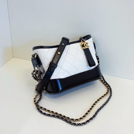 香奈兒/Chanel 黑白熊貓流浪包 小號-2