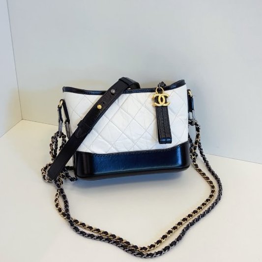 香奈兒/Chanel 黑白熊貓流浪包 小號-5