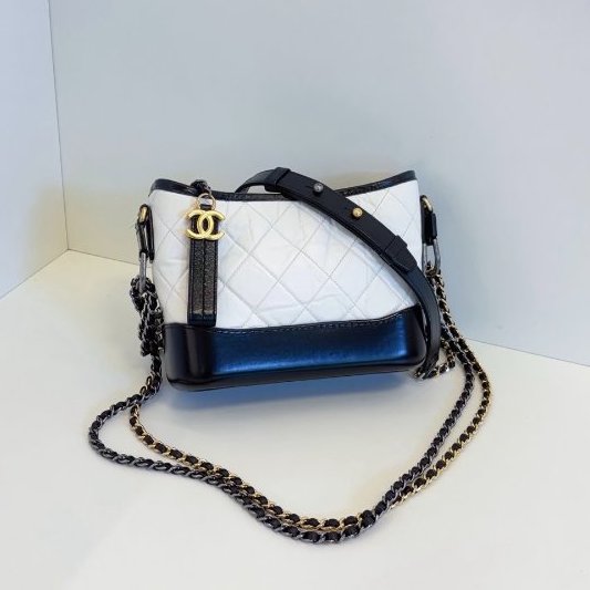 香奈兒/Chanel 黑白熊貓流浪包 小號-6