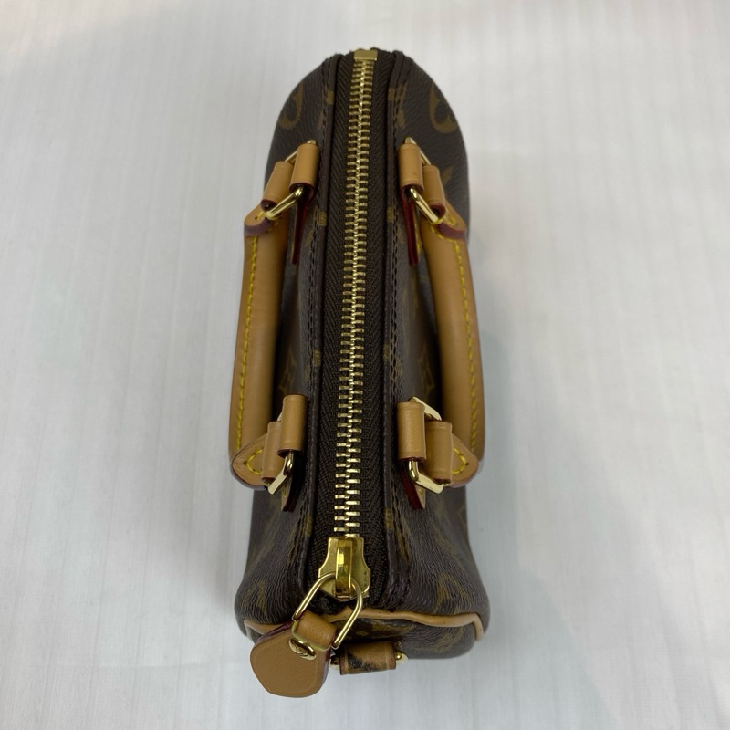 路易威登/Louis Vuitton Nano Speedy M81085    Monogram 塗層帆布 16 x 10 x 7.5-5