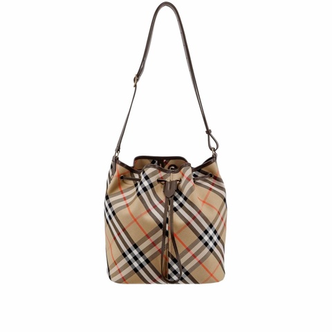 Burberry 女士 抽繩水桶單肩包均碼碼常規、29cm*15cm*29cm