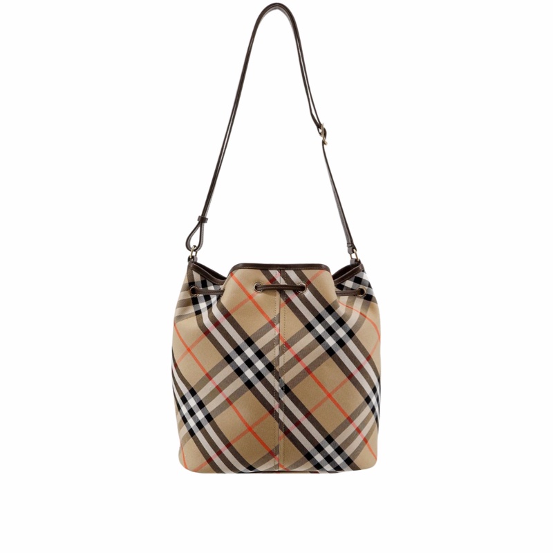 Burberry 女士 抽繩水桶單肩包均碼碼常規、29cm*15cm*29cm-1