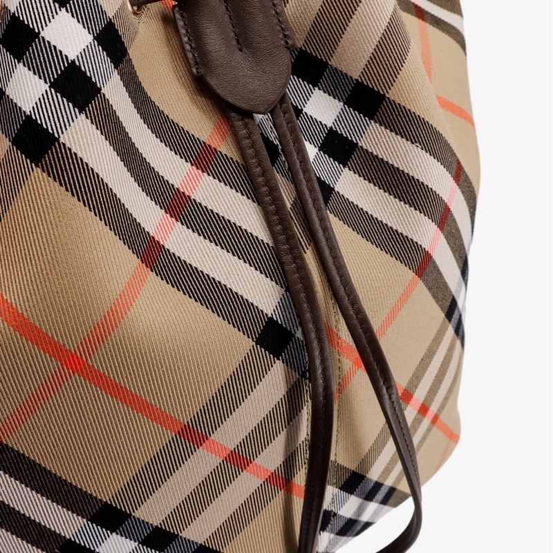 Burberry 女士 抽繩水桶單肩包均碼碼常規、29cm*15cm*29cm-6