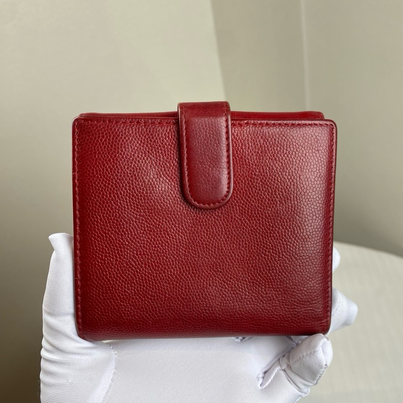 Chanel 紅色銀包 11*1*10-5
