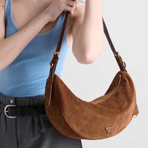 Prada 女士 徽標單肩包均碼碼大號、42cm*8.5cm*19.5cm