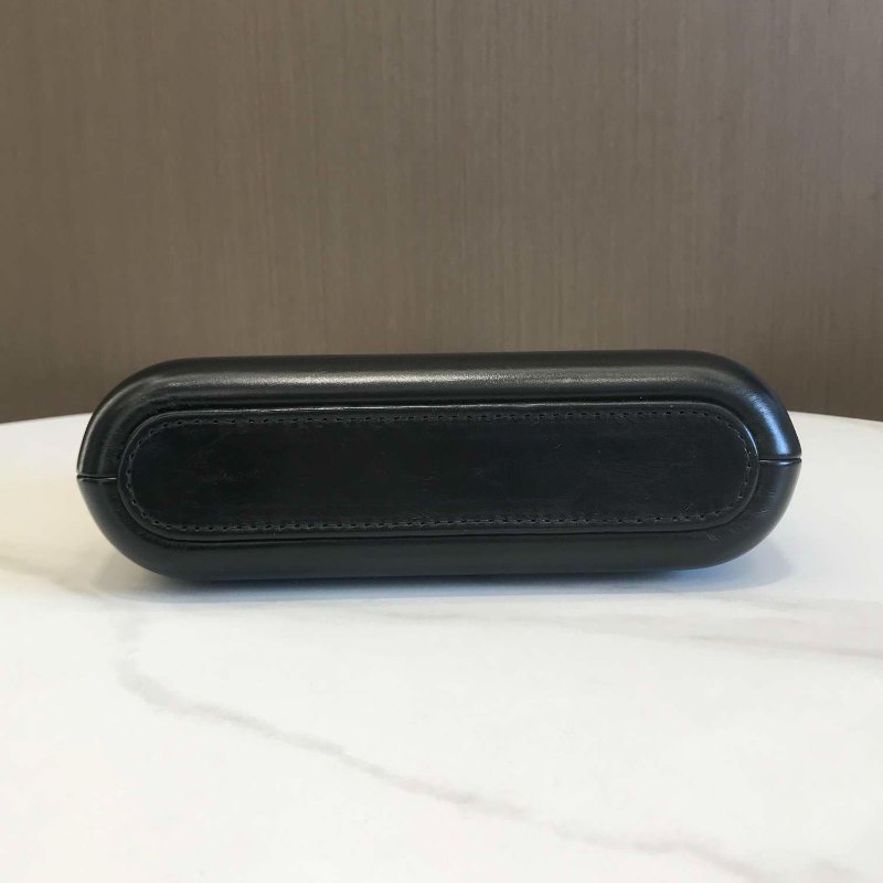 香奈兒/Chanel 藍拼黑mini流浪鏈條包-5