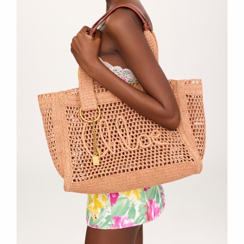 Chloe 女士 徽標單肩包均碼碼37cm*13.5cm*26cm-4