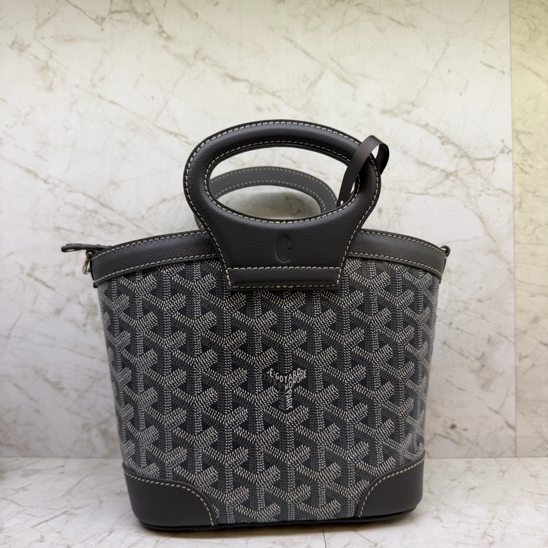 GOYARD BELUGA灰色滿版LOGO兩用包-2