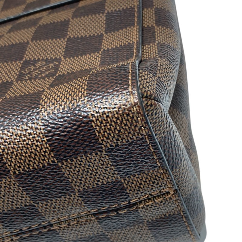 LOUIS VUITTON 路易威登 N40113  DAMIER VAVIN PM  PVC帆布 棋盤格 棕色×米色 金釦-6