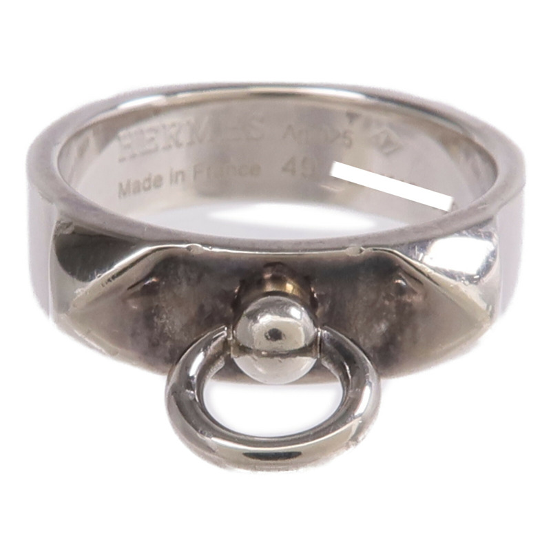 HERMES 925純銀Collier de Chien Ring戒指-1