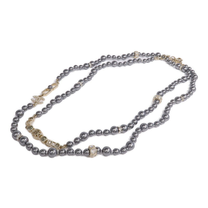 CHANEL PVC/金屬Necklace項鍊-4