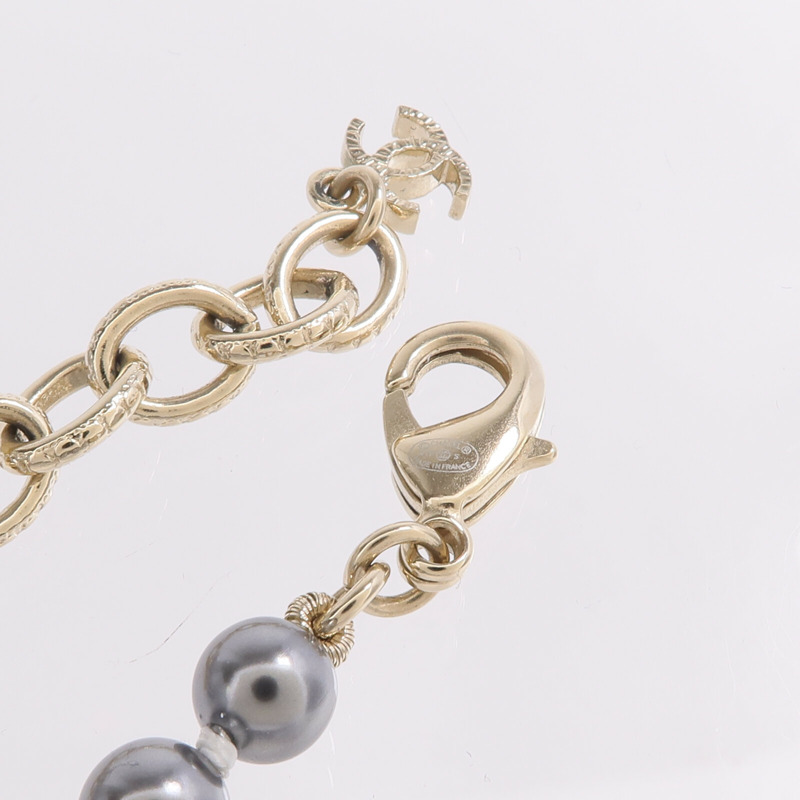 CHANEL PVC/金屬Necklace項鍊-6