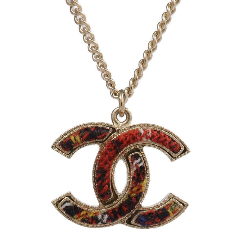 CHANEL 金屬/織物Necklace項鍊-2