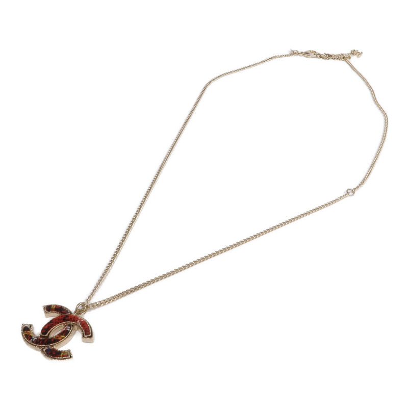 CHANEL 金屬/織物Necklace項鍊-3