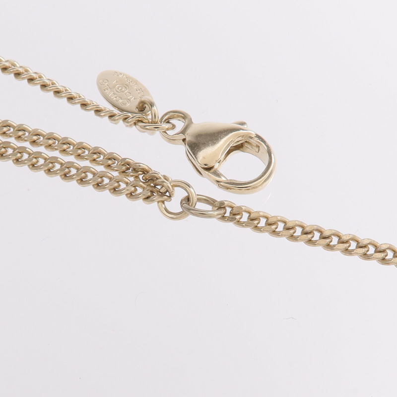 CHANEL 金屬/織物Necklace項鍊-5