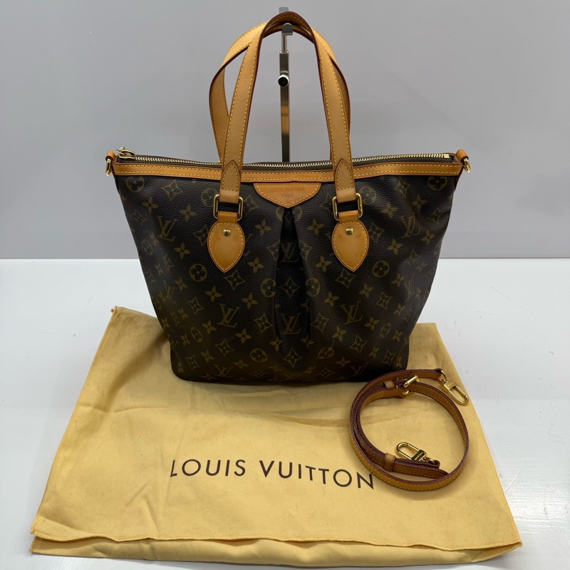 LOUIS VUITTON 路易威登 老花PALERMO PM 手提斜背2way包 M40145-2