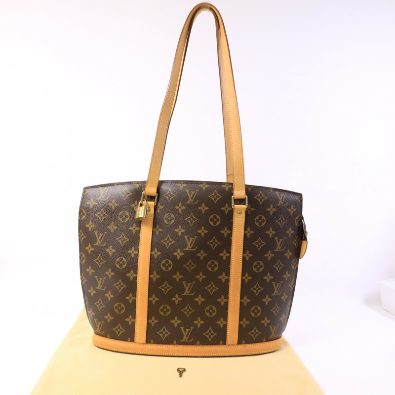 LOUIS VUITTON Monogram Babylone金扣肩背袋-9