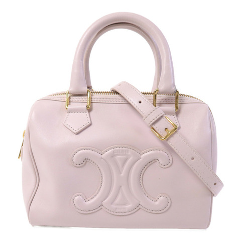 CELINE 牛皮皮革Small Boston Bag手挽肩背兩用袋