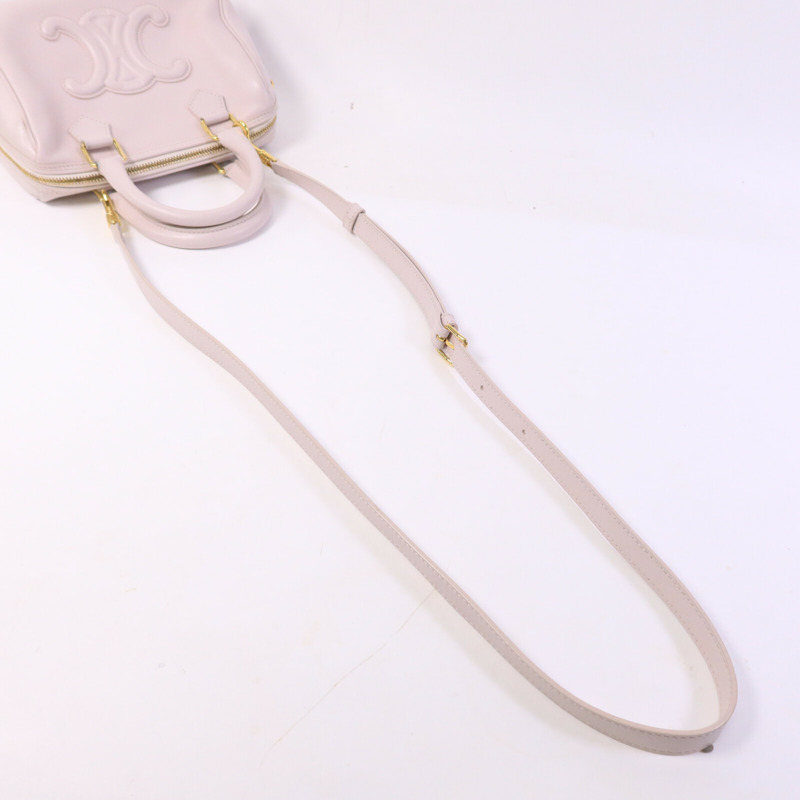 CELINE 牛皮皮革Small Boston Bag手挽肩背兩用袋-8