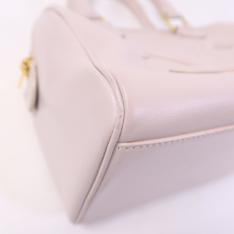 CELINE 牛皮皮革Small Boston Bag手挽肩背兩用袋-11