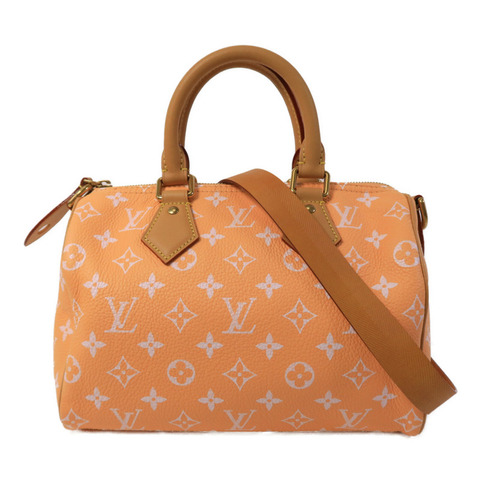 LOUIS VUITTON 牛皮/羊皮皮革Speedy P9 Bandouliere 25手挽肩背兩用袋