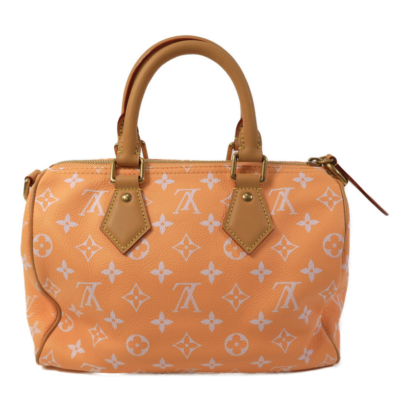 LOUIS VUITTON 牛皮/羊皮皮革Speedy P9 Bandouliere 25手挽肩背兩用袋-1