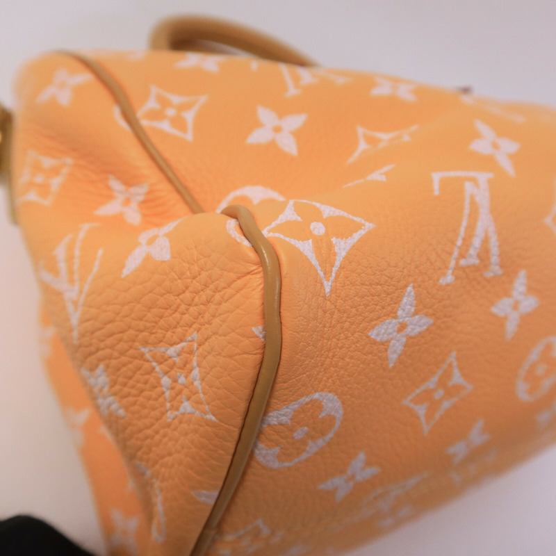 LOUIS VUITTON 牛皮/羊皮皮革Speedy P9 Bandouliere 25手挽肩背兩用袋-12