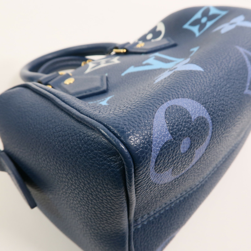 LOUIS VUITTON Monogram Empreinte Speedy Bandouliere 20手挽肩背兩用袋-12