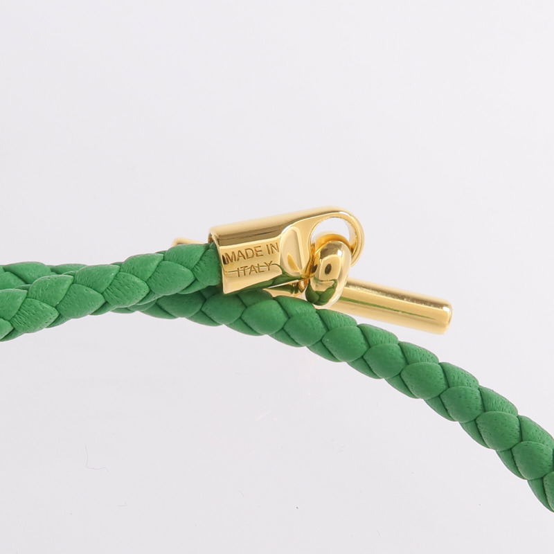 HERMES Swift皮革Glenan Double Tour手帶Menthe-7