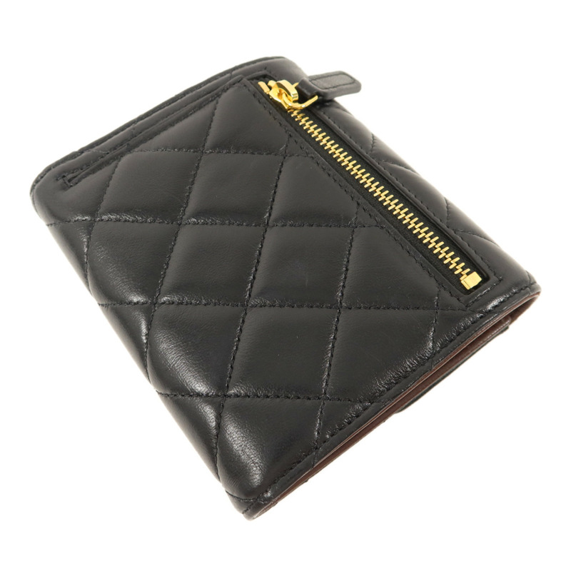 CHANEL 羊皮皮革Classic Small Flap Wallet錢包-3