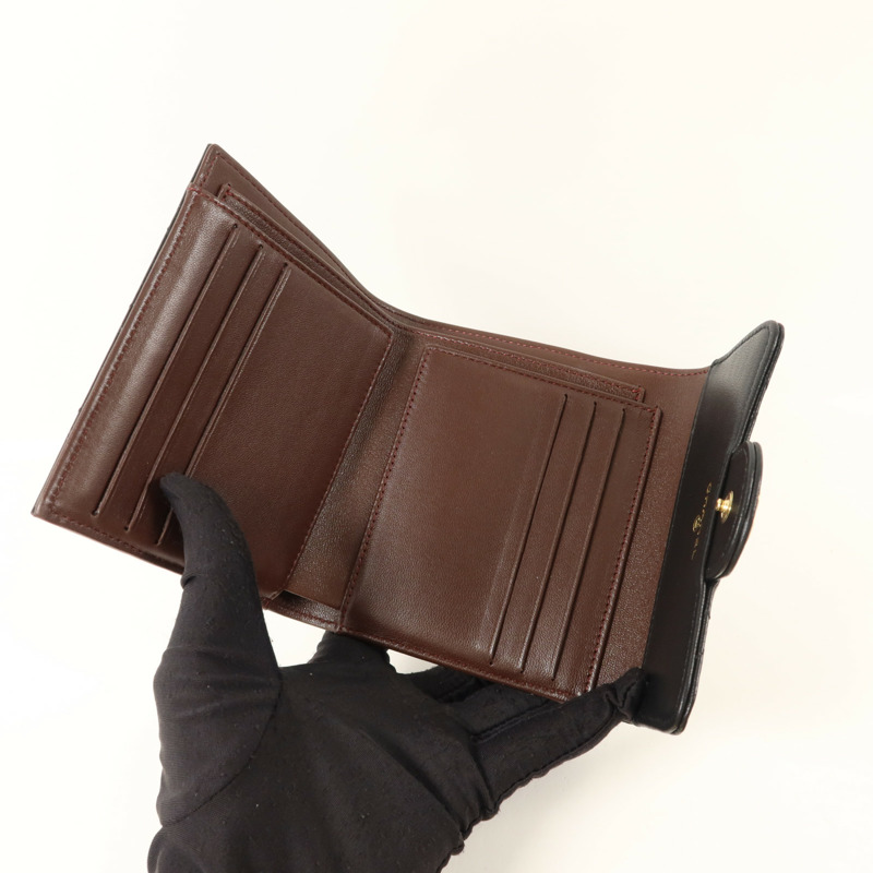 CHANEL 羊皮皮革Classic Small Flap Wallet錢包-4