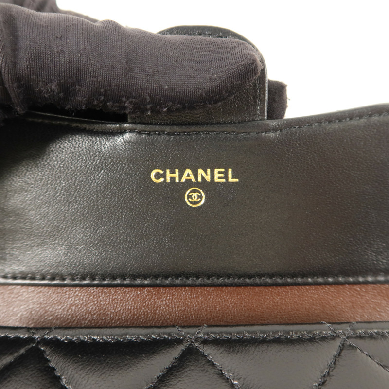 CHANEL 羊皮皮革Classic Small Flap Wallet錢包-6