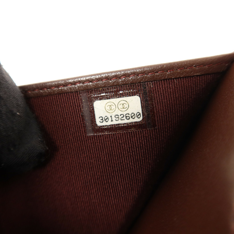 CHANEL 羊皮皮革Classic Small Flap Wallet錢包-7
