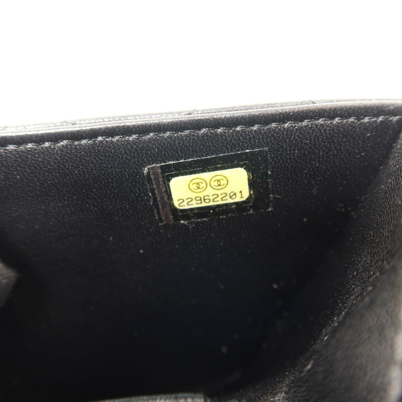 CHANEL 羊皮皮革Zipper Long Wallet長錢包-7