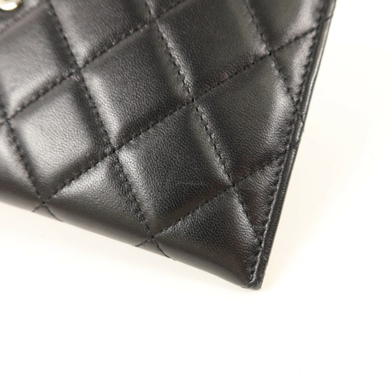 CHANEL 羊皮皮革Zipper Long Wallet長錢包-14